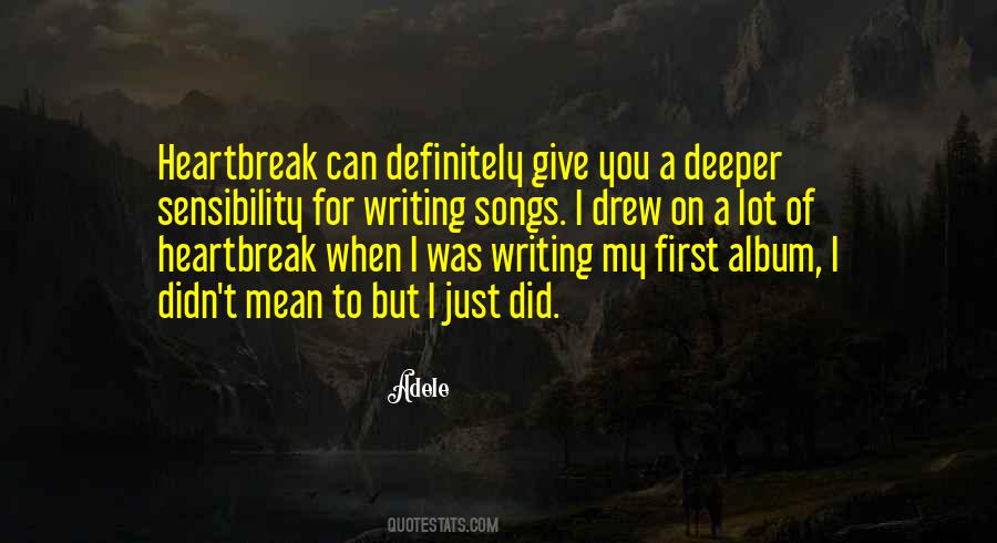My Sensibility Quotes #486864