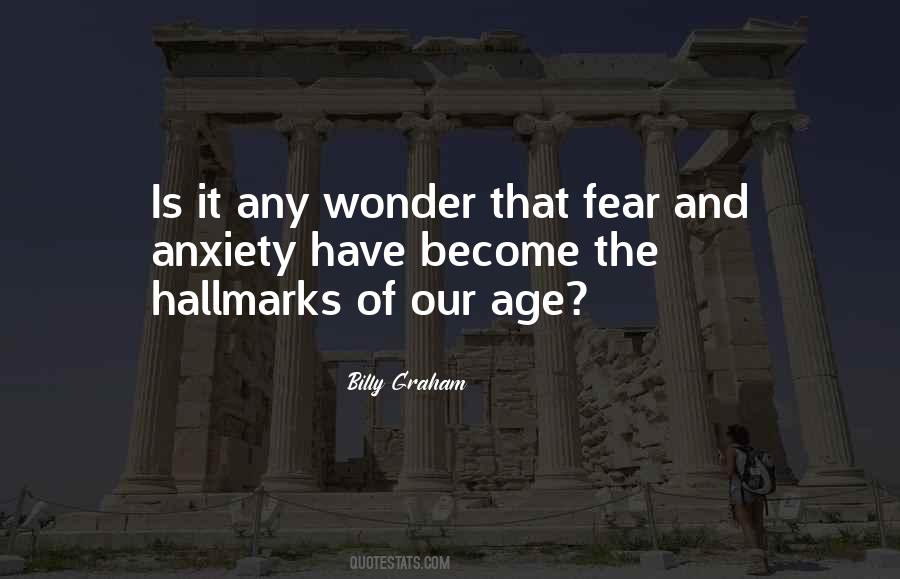 Age Of Anxiety Quotes #786956
