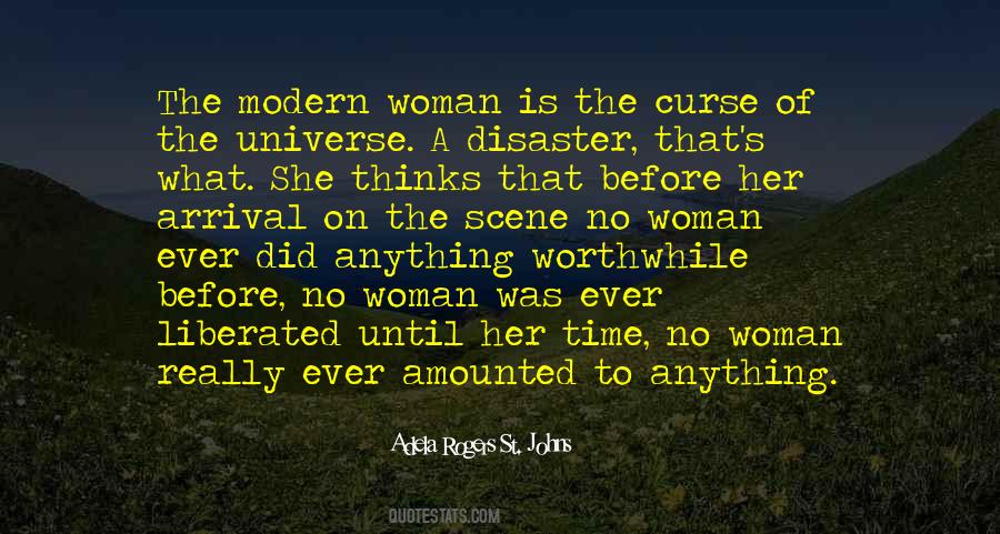 Modern Woman Quotes #452176