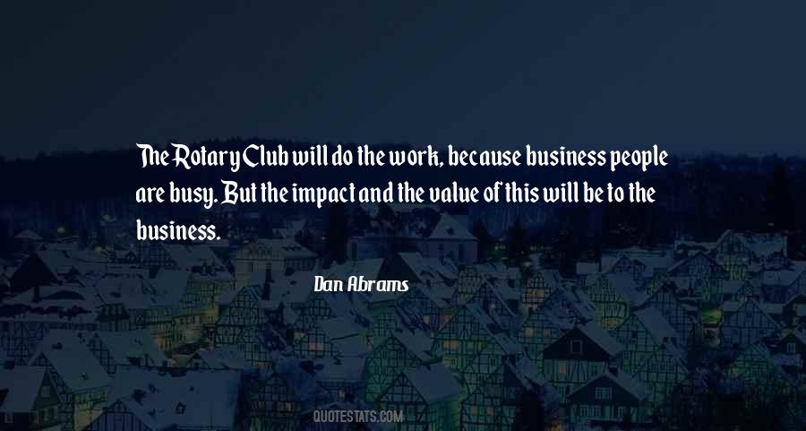 Business Impact Quotes #1079361