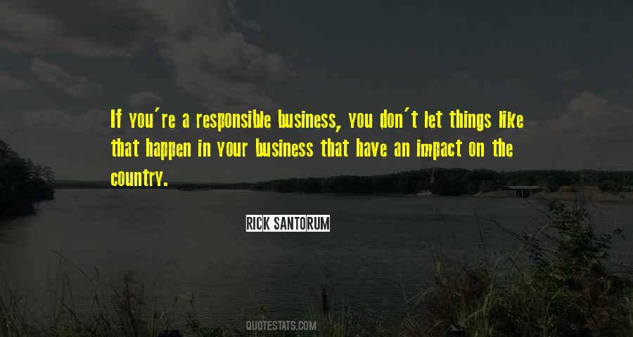 Business Impact Quotes #1127160