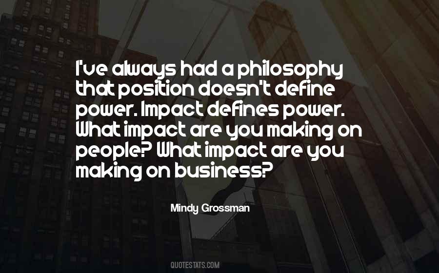 Business Impact Quotes #1660025
