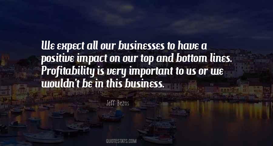 Business Impact Quotes #412919