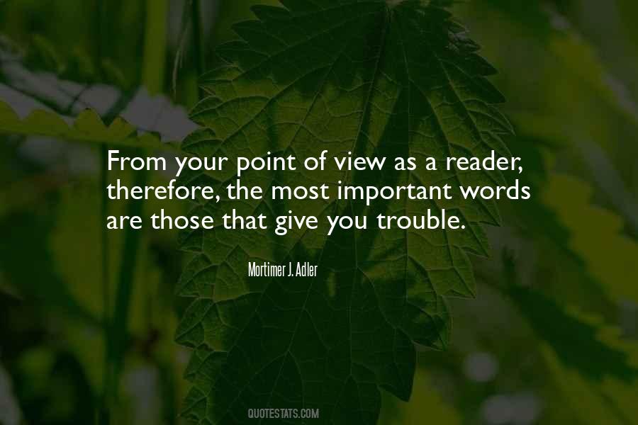 Reading Words Quotes #105603