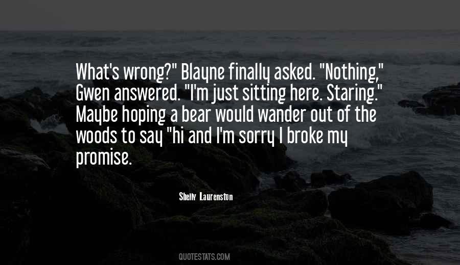 What S Wrong Quotes #1065821