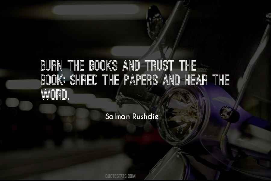 Shred Me Quotes #639791