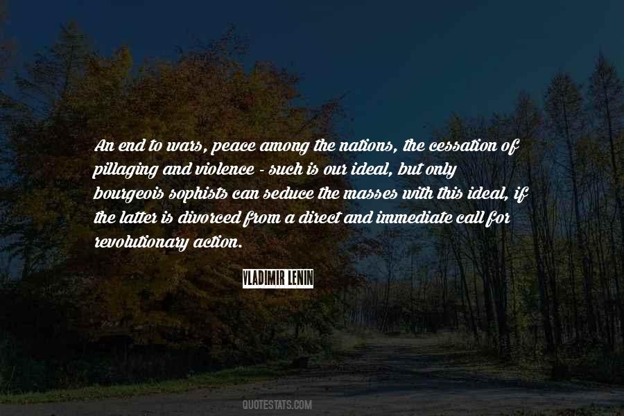 Violence Peace Quotes #155298