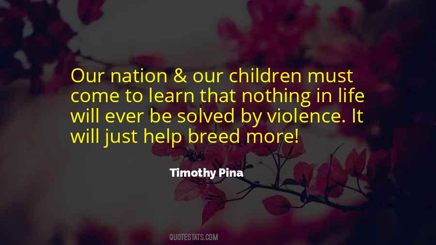 Violence Peace Quotes #178909