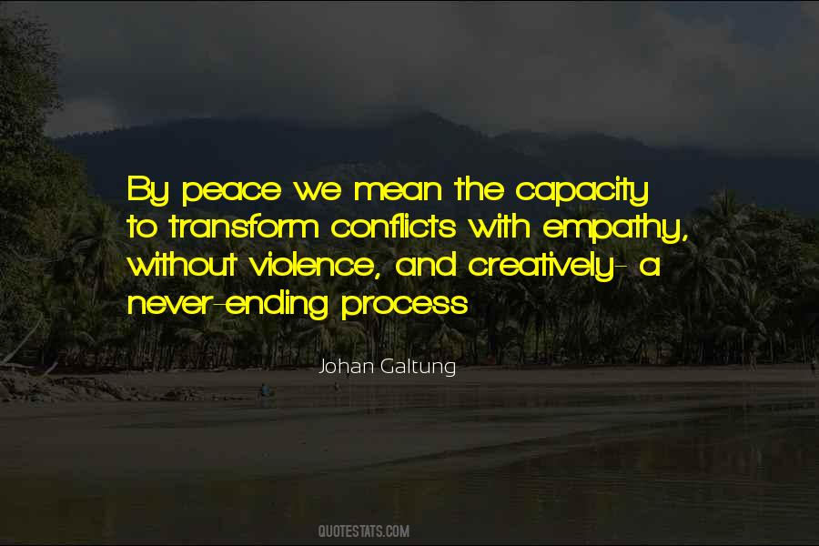 Violence Peace Quotes #320913