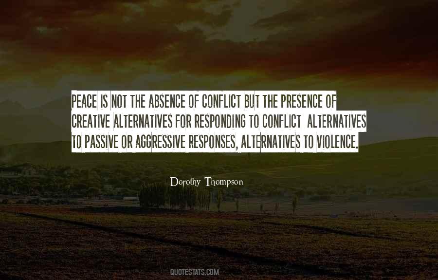 Violence Peace Quotes #481870