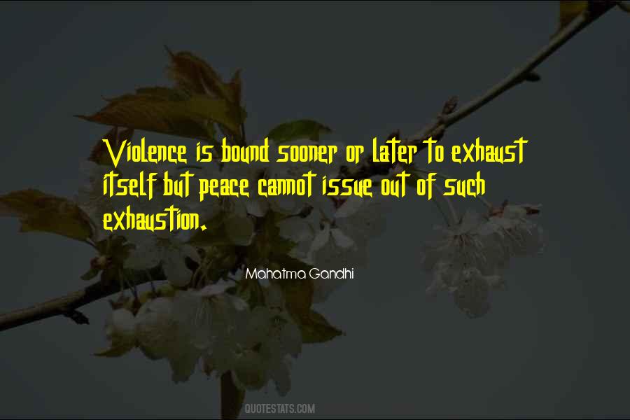 Violence Peace Quotes #544563