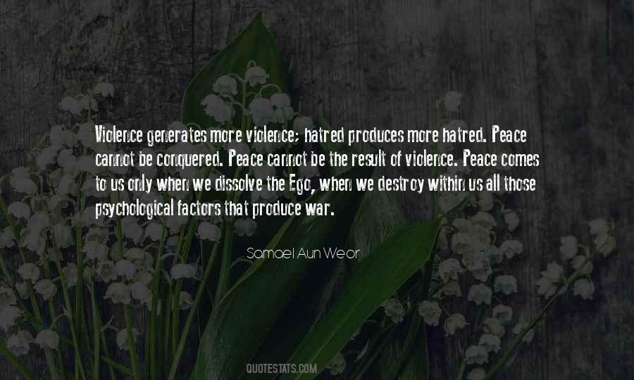 Violence Peace Quotes #621650