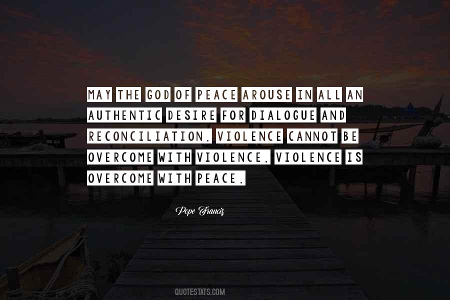 Violence Peace Quotes #84590