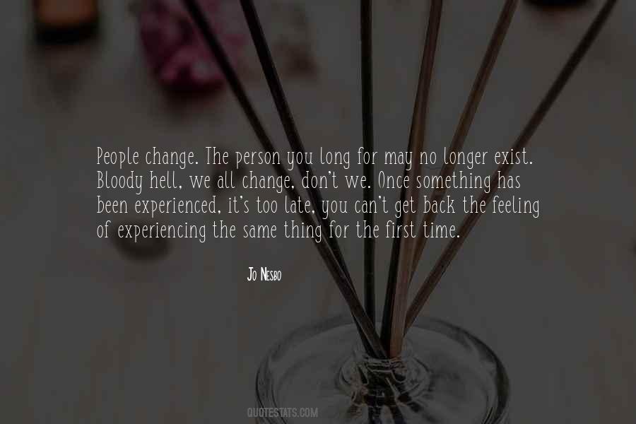 All Change Quotes #1188276