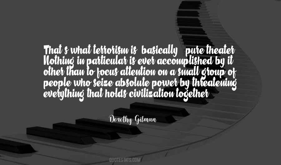 Power Of Small Quotes #1250607