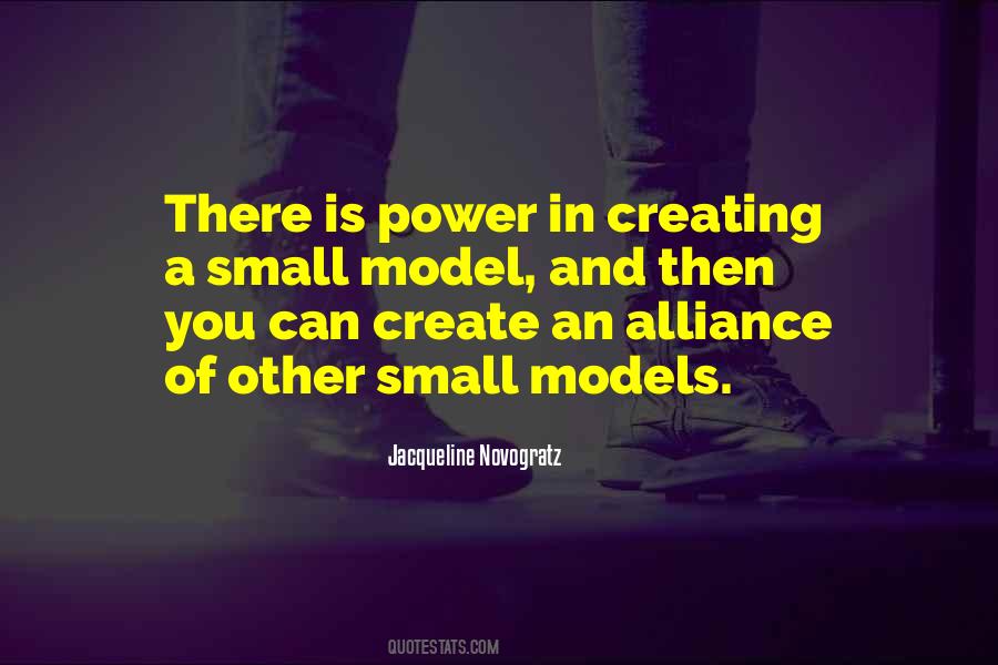 Power Of Small Quotes #1371218