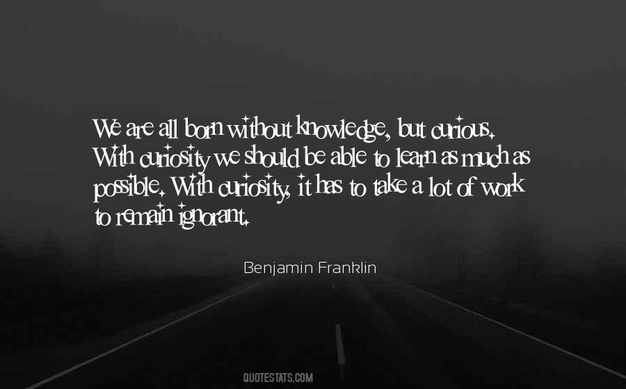 Possible To Learn Quotes #1108619