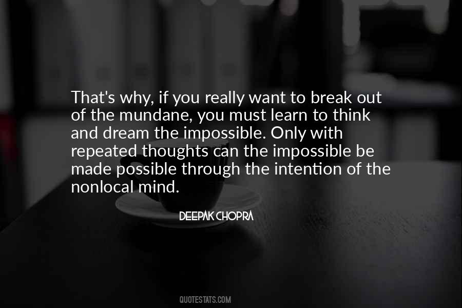 Possible To Learn Quotes #1293739