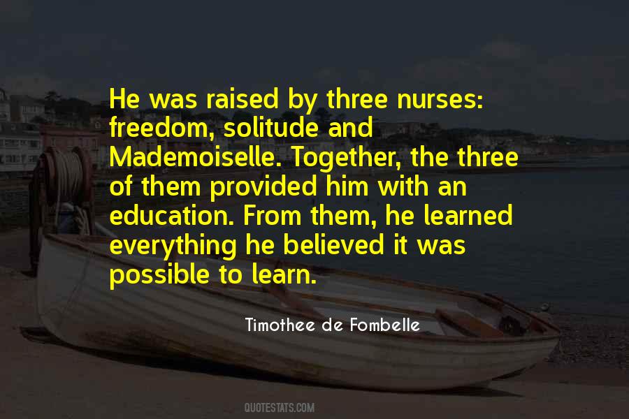 Possible To Learn Quotes #133424