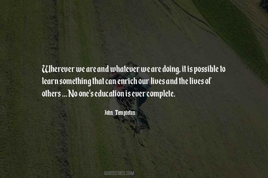 Possible To Learn Quotes #182139