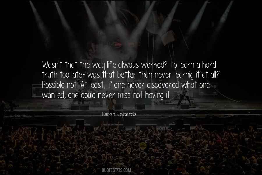 Possible To Learn Quotes #305907