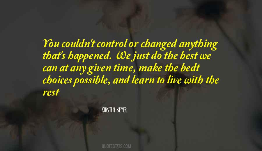 Possible To Learn Quotes #399712