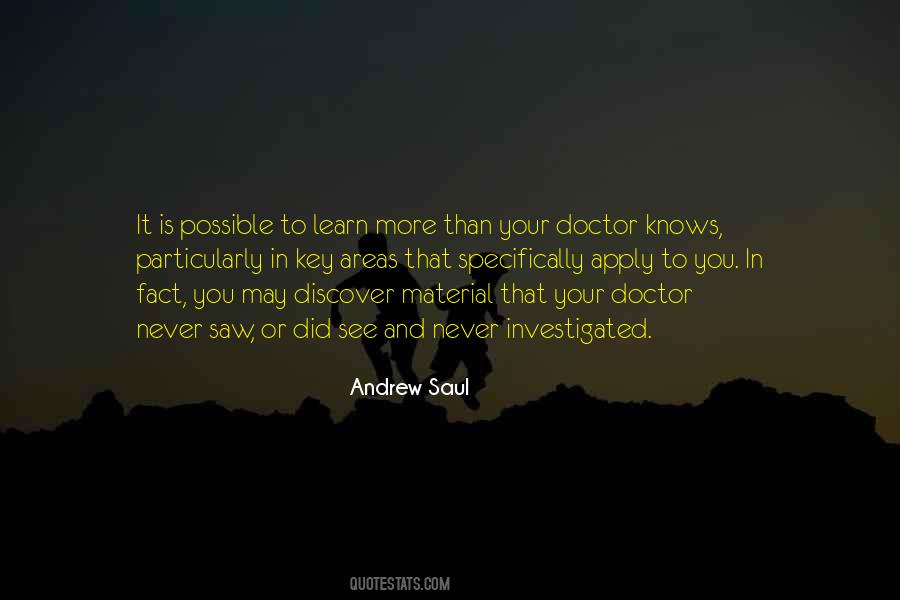 Possible To Learn Quotes #688096