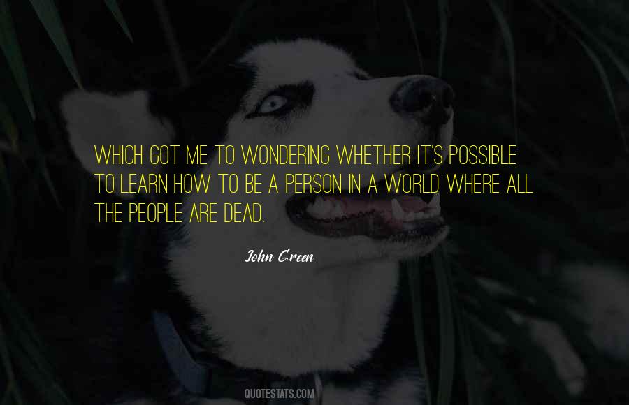 Possible To Learn Quotes #972242
