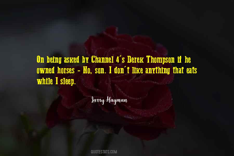 Quotes About Thompson #1642310