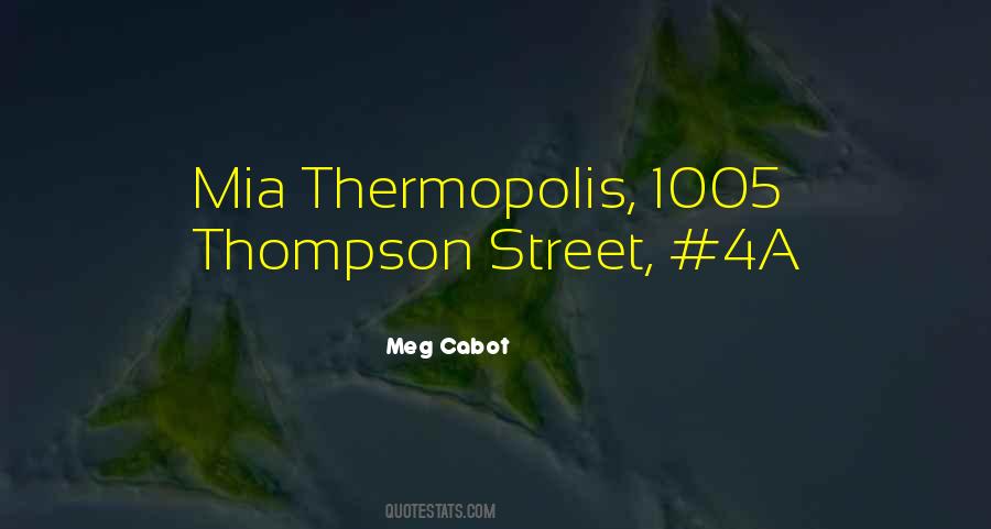 Quotes About Thompson #414428