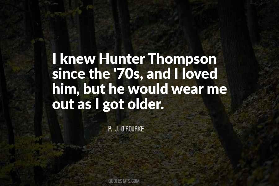 Quotes About Thompson #614985