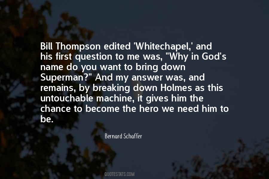 Quotes About Thompson #726513