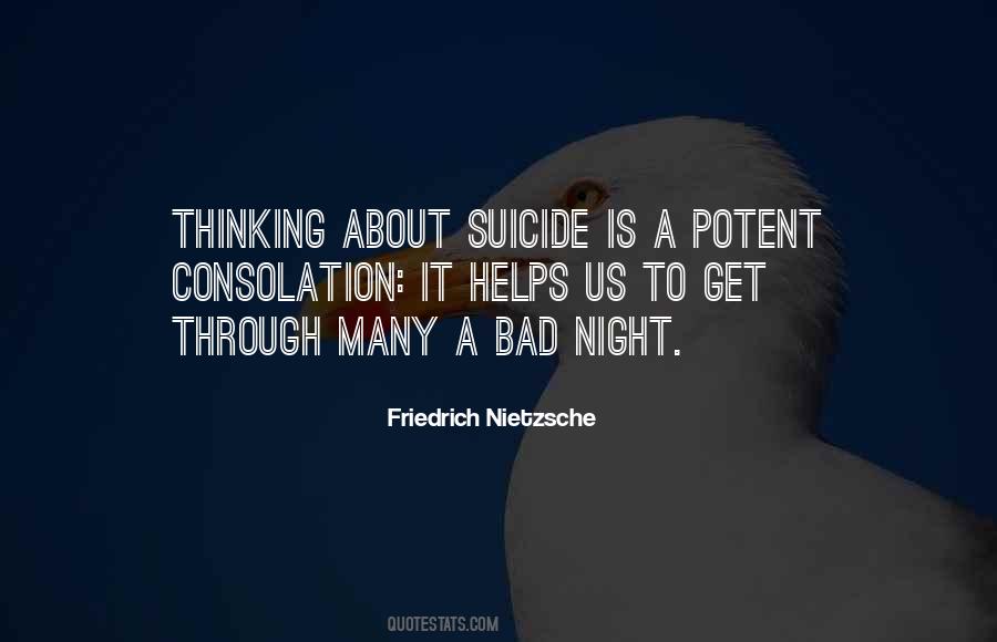 Night Thinking Quotes #114861