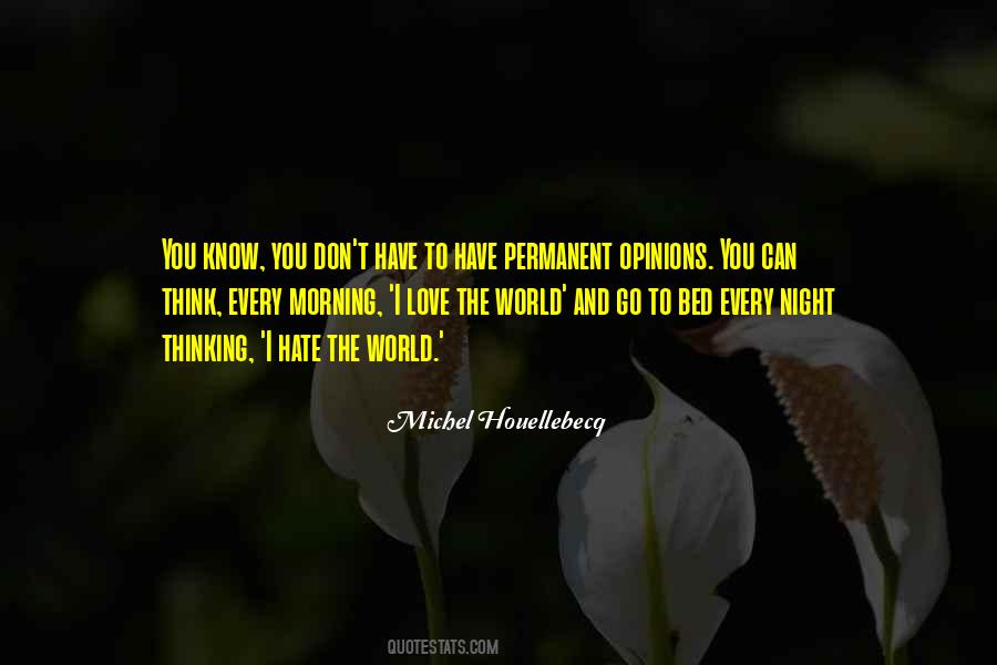 Night Thinking Quotes #1571742