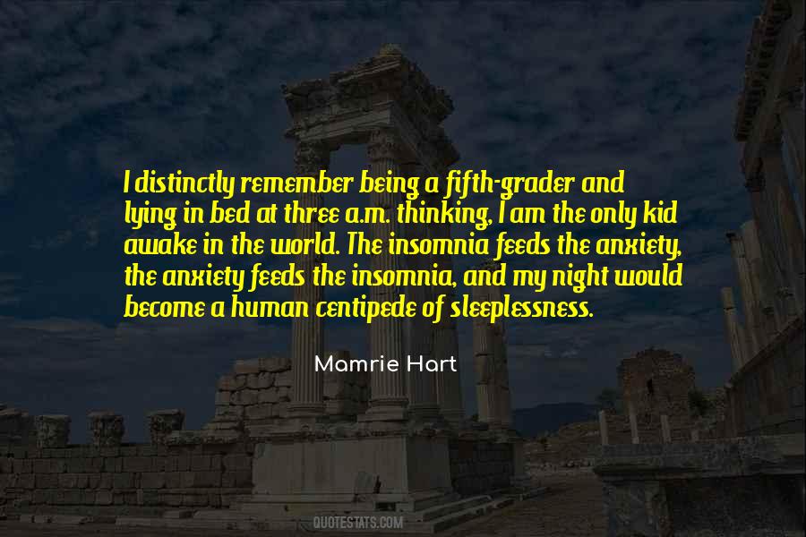 Night Thinking Quotes #417050