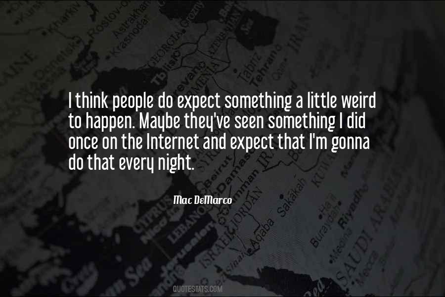 Night Thinking Quotes #454711