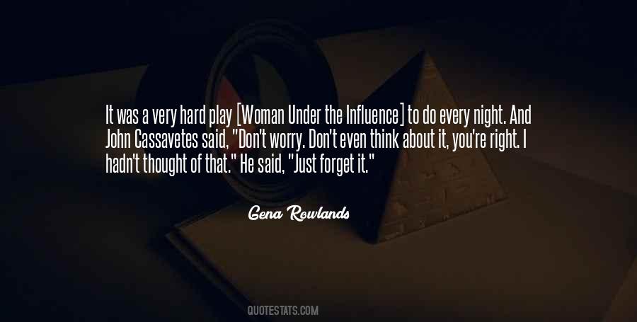 Night Thinking Quotes #468465