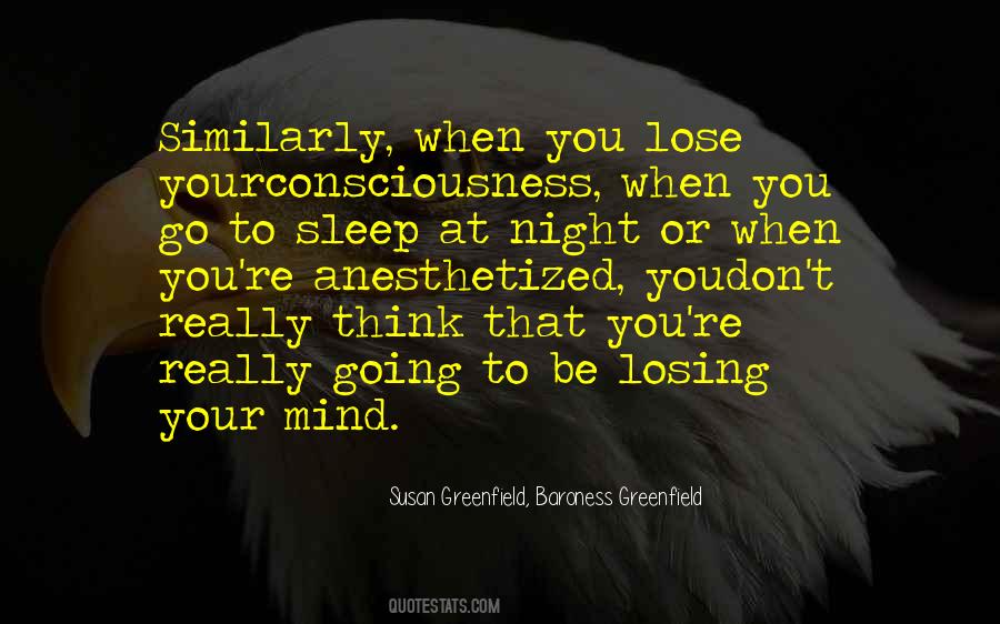 Night Thinking Quotes #72366