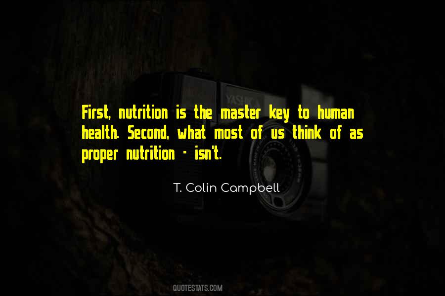 Human Nutrition Quotes #1754486