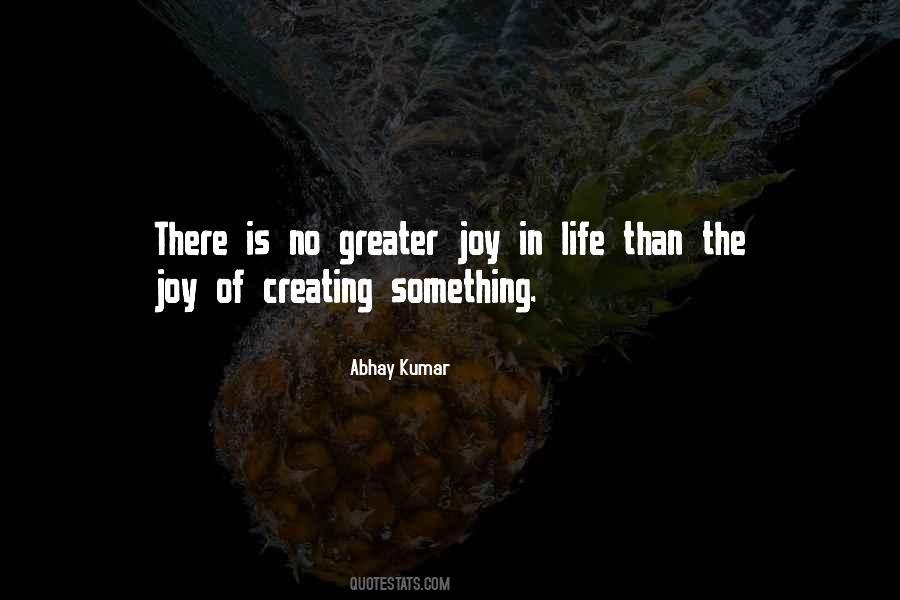 Creating Joy Quotes #191326