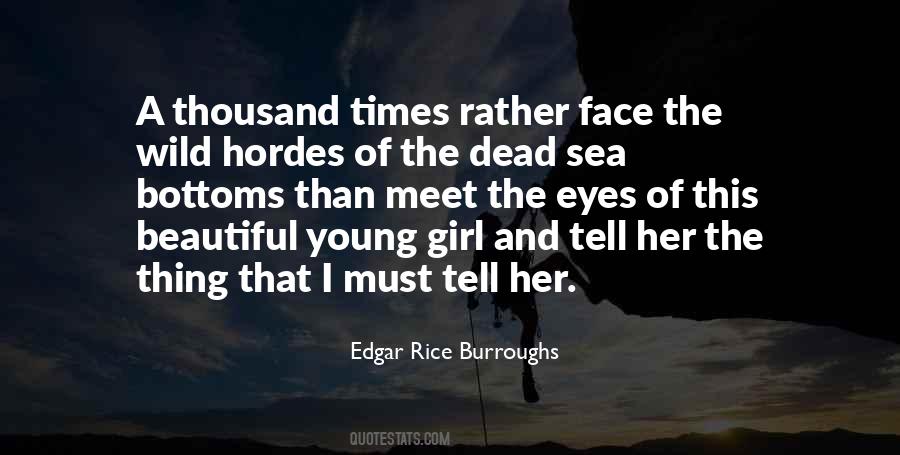 Girl At Sea Quotes #893414