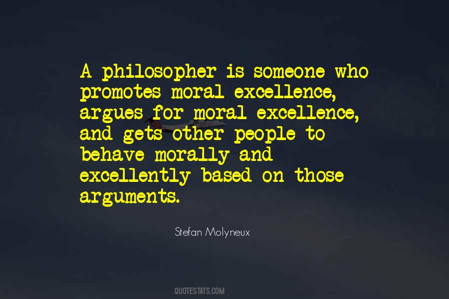 Moral Excellence Quotes #1401266