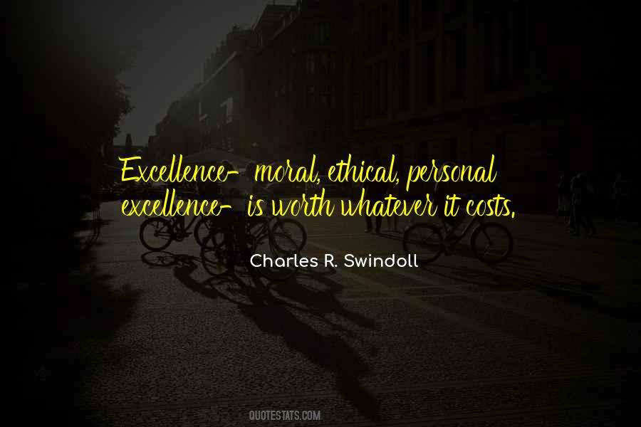 Moral Excellence Quotes #1756790
