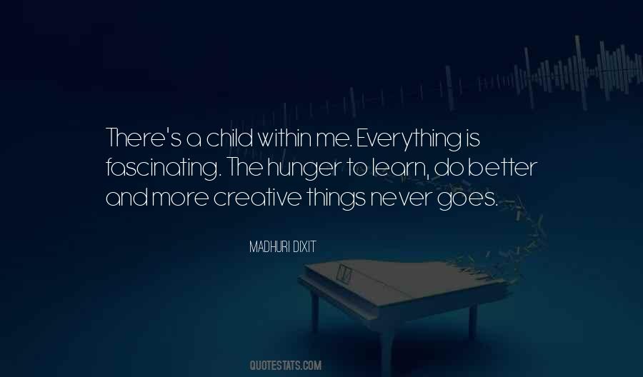 Hunger Within Quotes #1128715