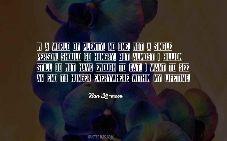 Hunger Within Quotes #364359