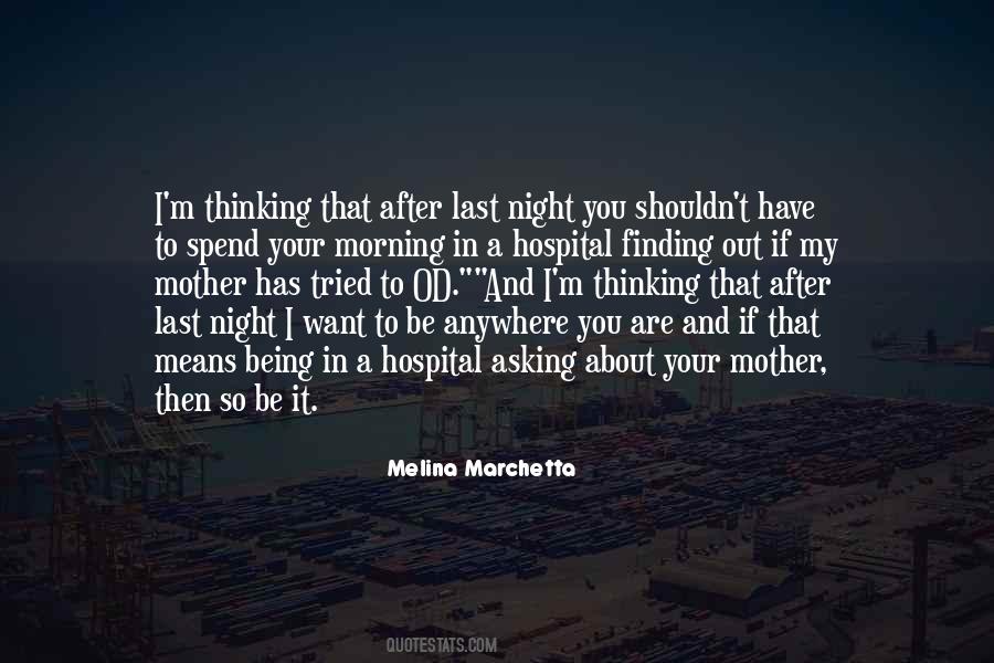 Night You Quotes #1187664