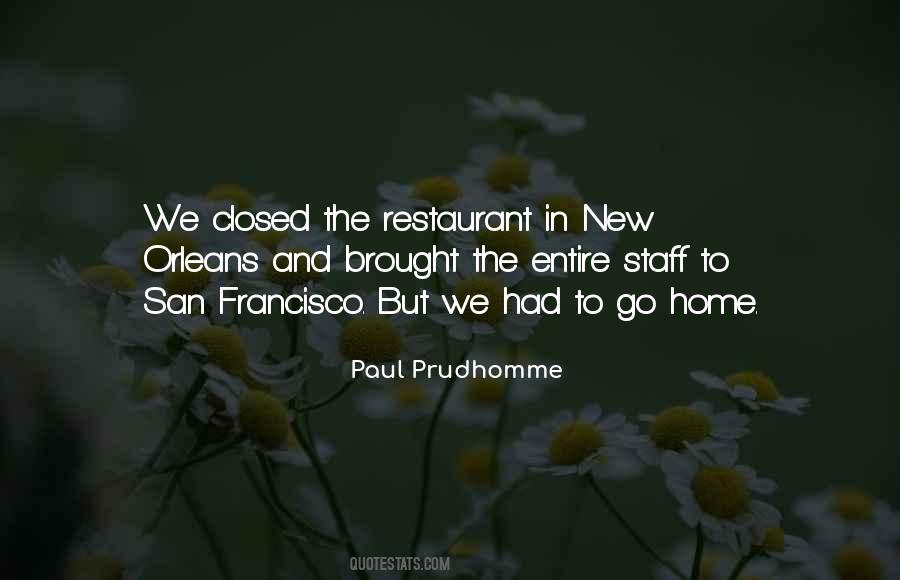 Restaurant Staff Quotes #464898
