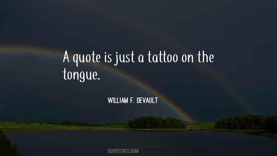 A Tattoo Quotes #560439
