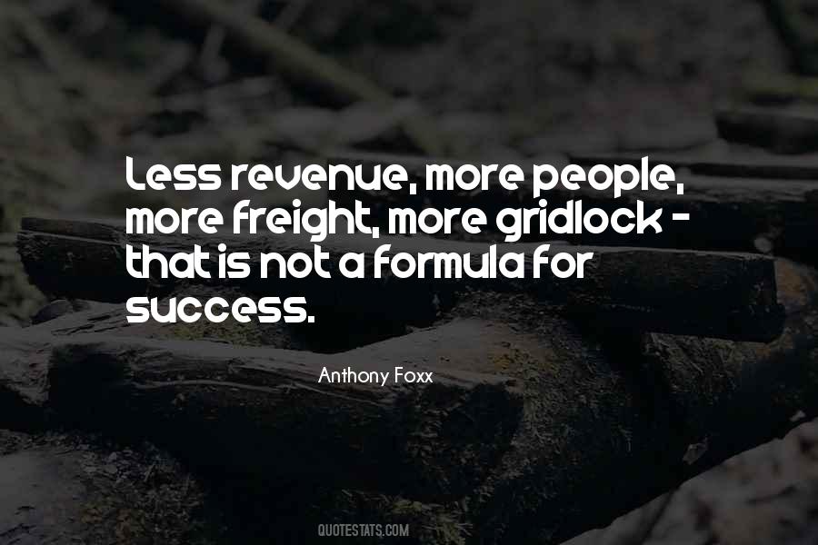 Formula Of Success Quotes #205117