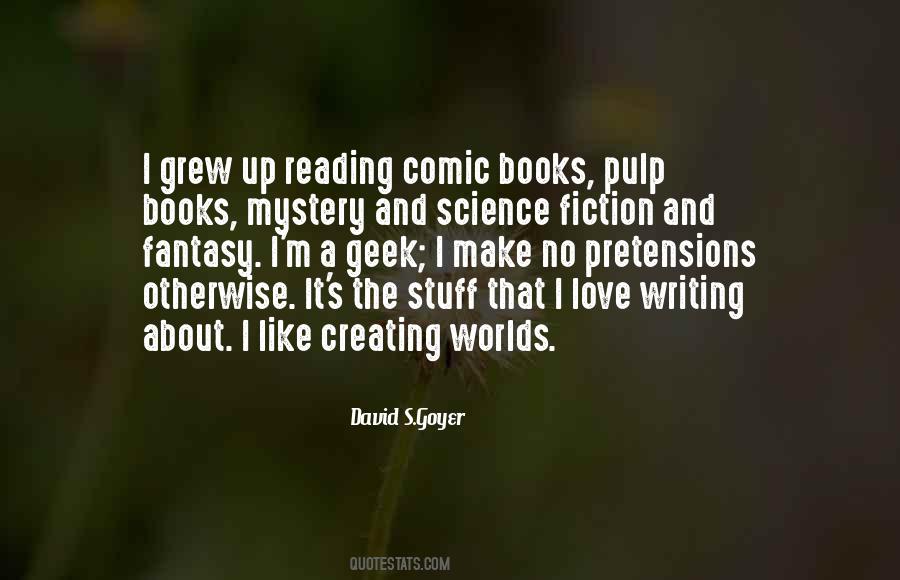 Science Fiction Writing Quotes #1187499